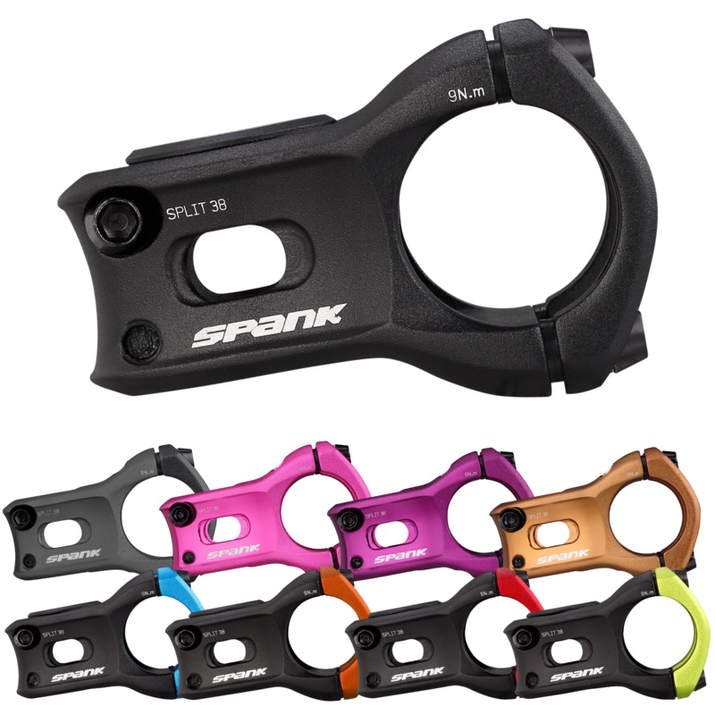 SPANK SPLIT 31.8 Stem 33mm x 31.8 Black