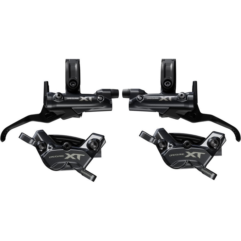 Shimano XT 4-Piston BL-M8200 / BR-M8220 Hydraulic Disc Brake & Lever Set Front & Rear Upgrade Kit