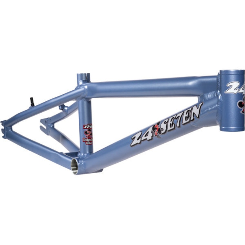 24 Se7en Response BMX Race Frame-Ghost Blue Junior
