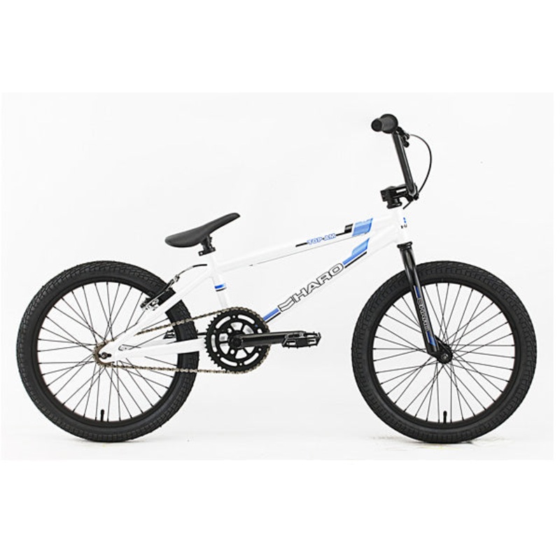 Haro 2012 Top AM BMX Bike-Anodized White