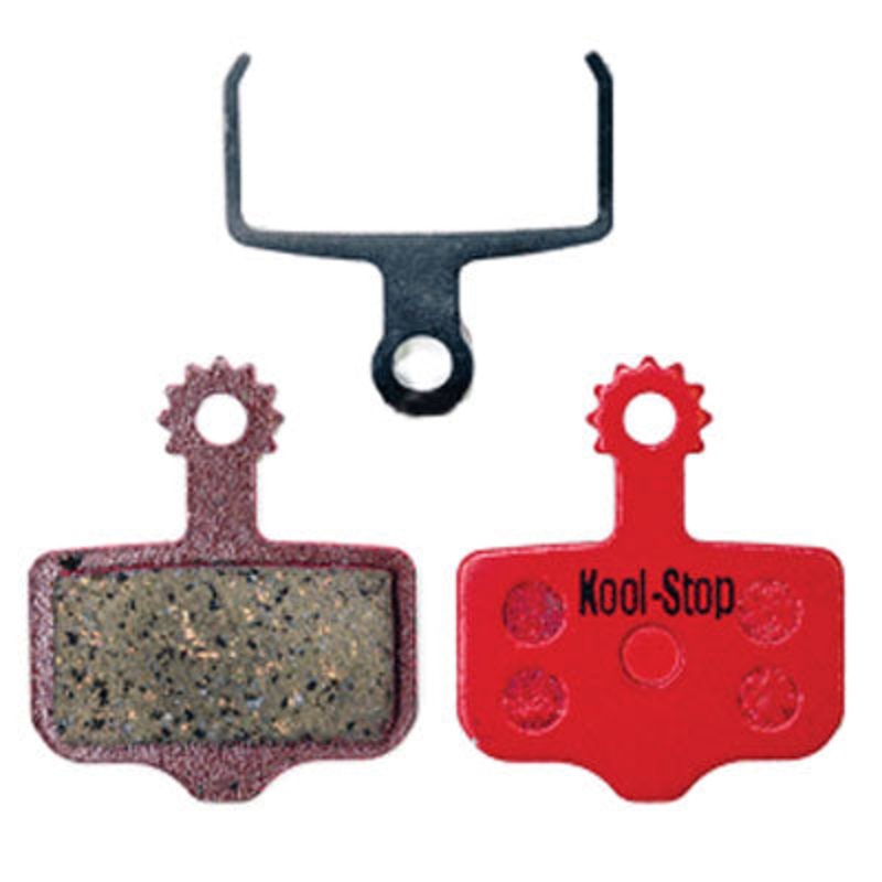 Koolstop Disc Avid Elixr Organic Pad, Steel Back Avid Compatible Disc Pads Kool Stop Brakepads NA N/A