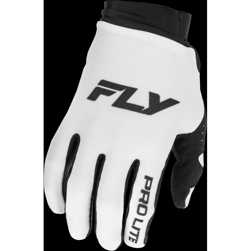FLY RACING Pro Lite Gloves White/Black 2x
