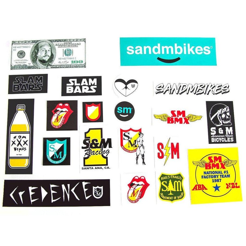 S&M Random Sticker Pack Multicolour