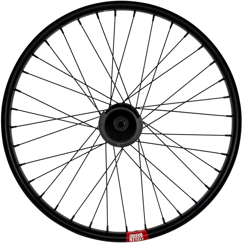 Stolen Rampage Pro Street Rear Wheel – 20″, 14 x 110mm, Brakeless, Freecoaster, Black, 9T RHD