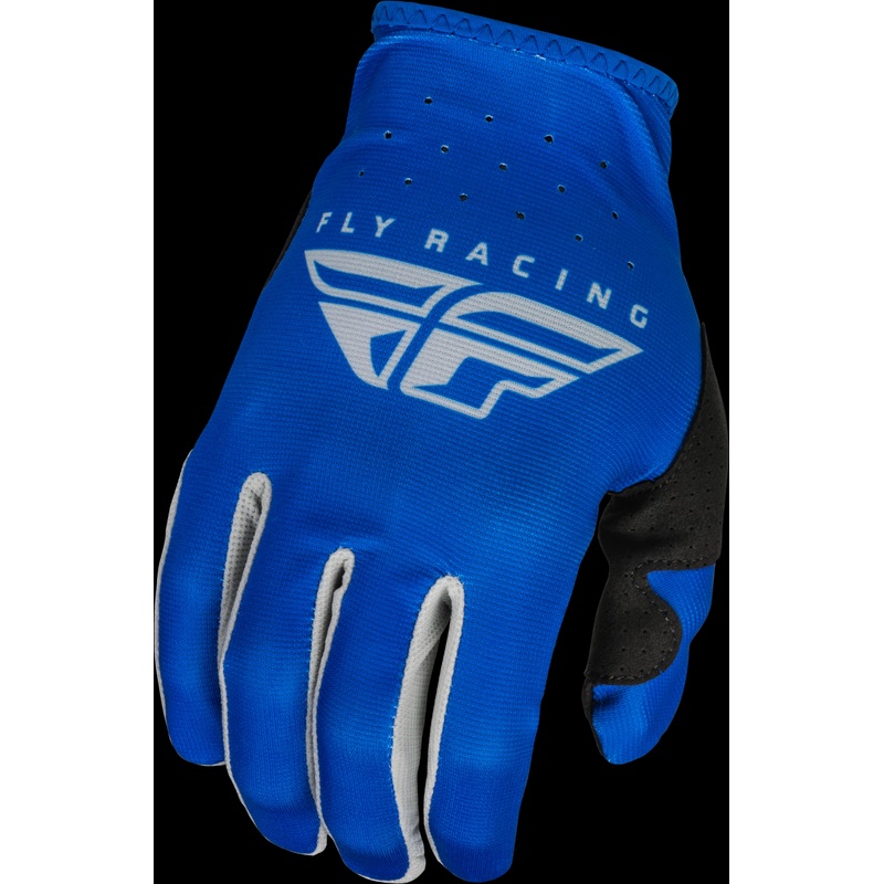 FLY RACING Lite Gloves Blue/Grey Xs