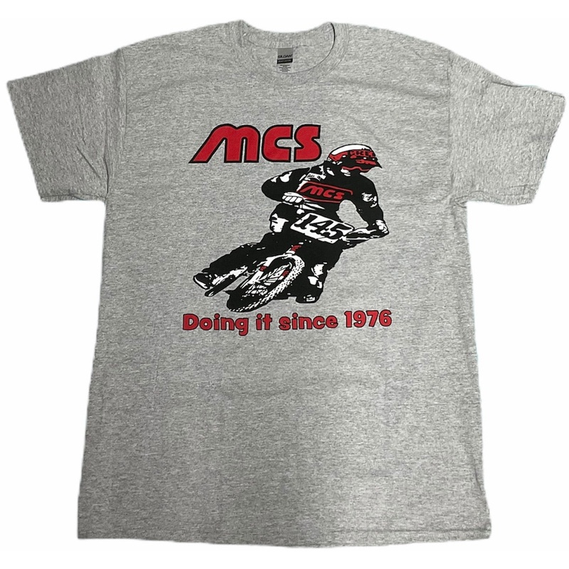 MCS Components Retro 1976 T-Shirt Gray/Small