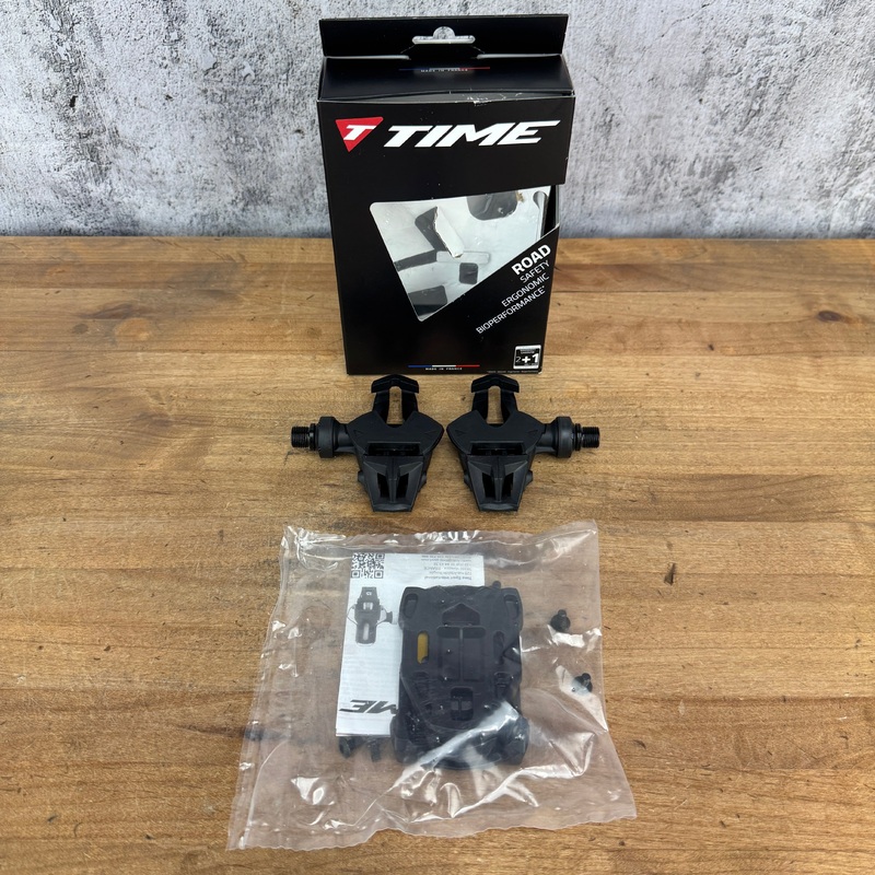 New! Time XPRESSO 2 Road Clipless Glass-filled Steel Bearing Pedals MSRP $69