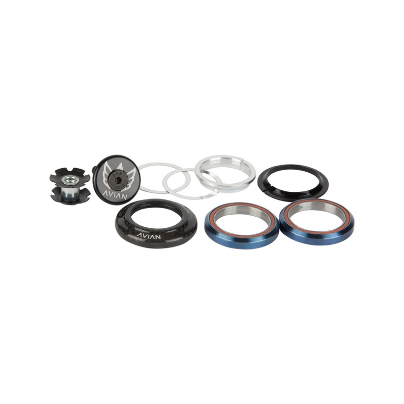 Avian Carbon Integrated Step-Down BMX Headset-1 1/8″-1″ 1 1/8″ to 1″ Step-Down