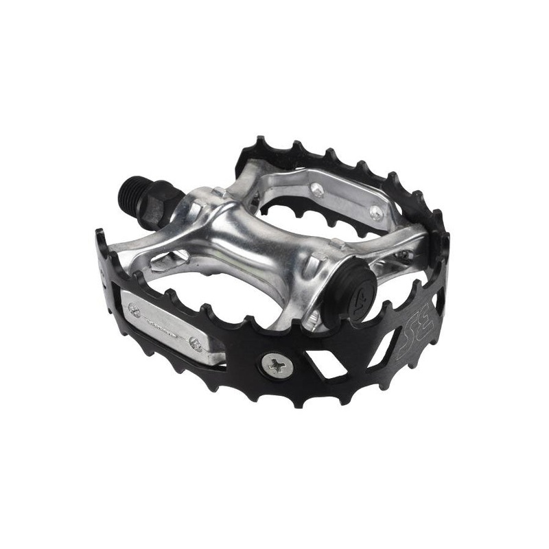 SE Bear Trap Pedals Black