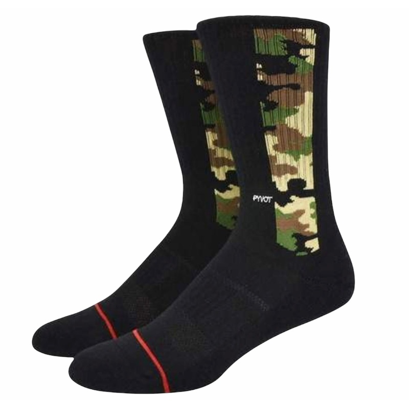 Pyvot Cloak Socks Camo/One Size (Mens 7-12)