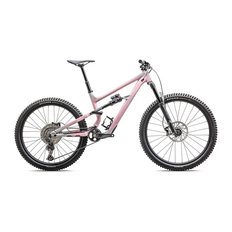 2025 Specialized status 140 2 bike satin cool grey / desert rose / black s5