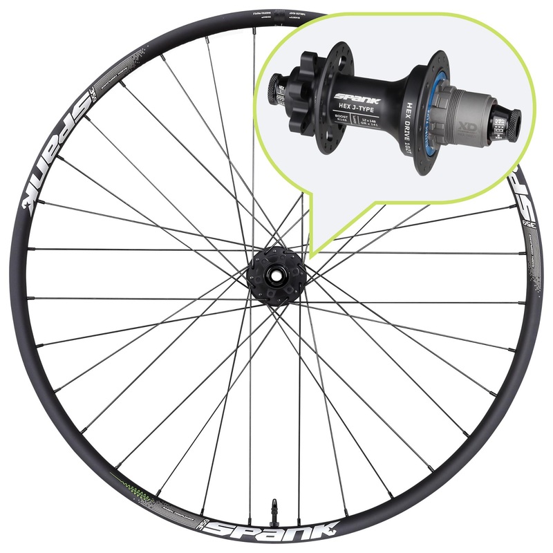 359 Vibrocore 27.5″ Rear Wheel 27.5″, 148mm Boost XD E-Plus