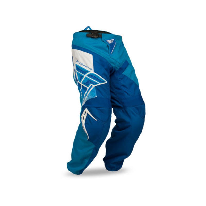 Fly Racing 2015 F-16 Race Pants-Blue/Light Blue Youth 18