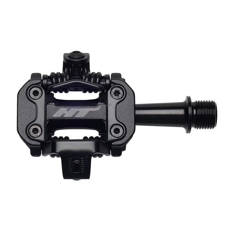 HT Pedals M2 Clipless Pedals Oil Slick