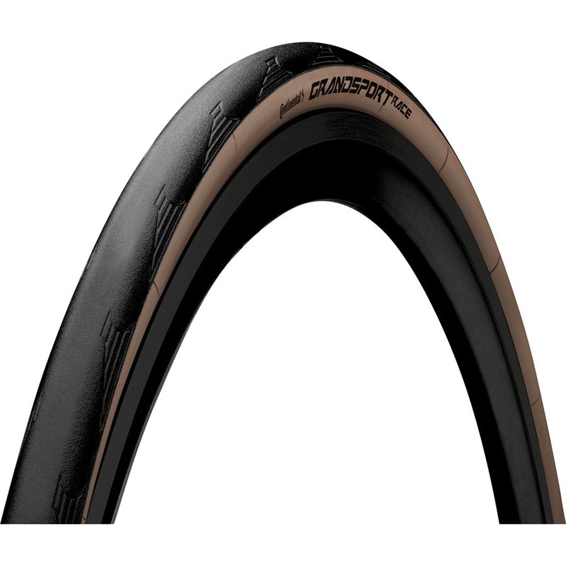Continental Grand Sport Race Tire – 700 x 28, Clincher, Folding, Black/Brown, PureGrip, NyTech Breaker