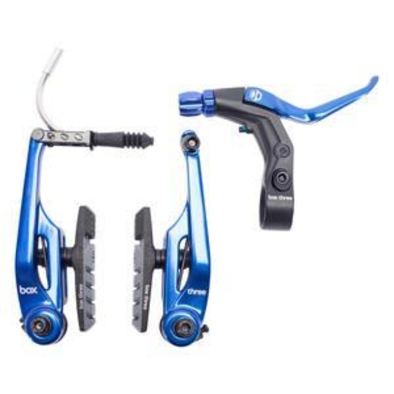 Box Three Race Brake Kit Blue 85mm