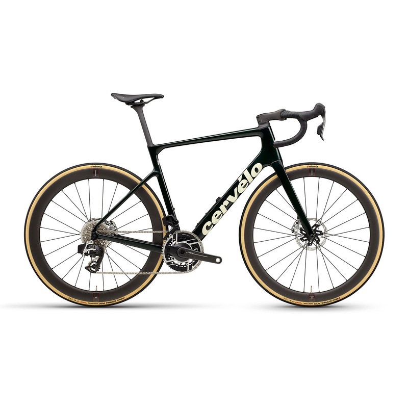 Cervelo Caledonia-5 Red AXS Bike Emerald / Cream 48cm