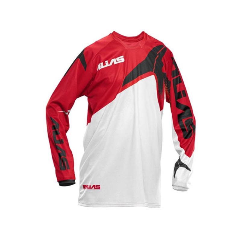 Alias 2014 B1 BMX Race Jersey-Red/White Youth Small
