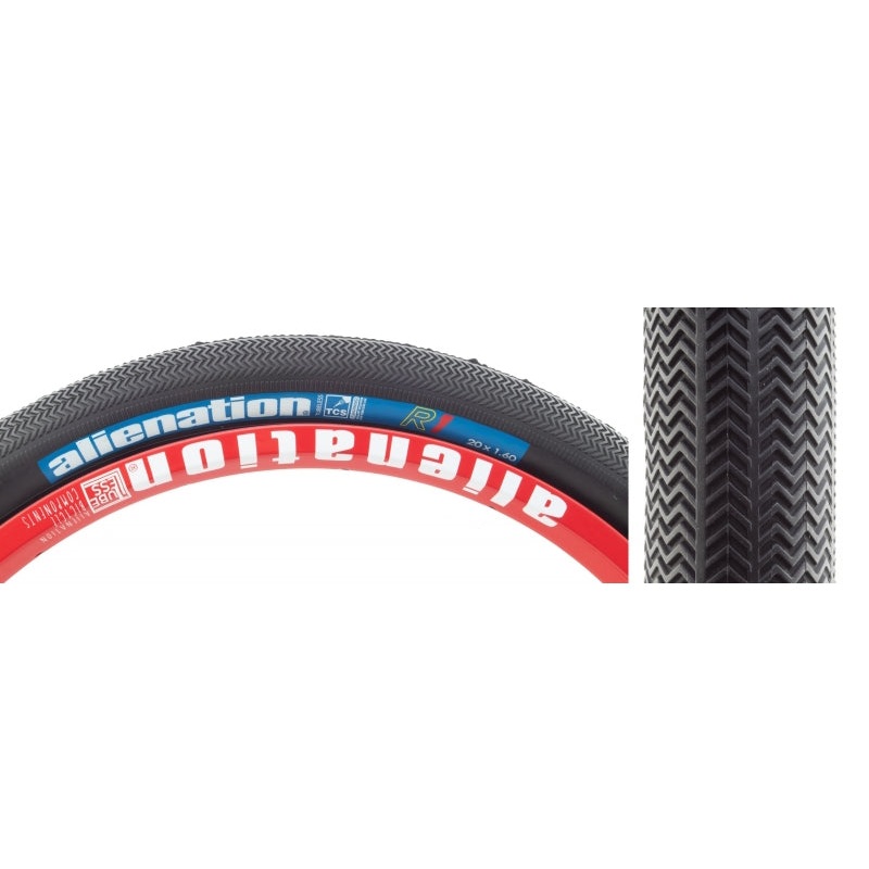 Alienation R1 & R2 Tires (Folding) R1 20 X 1.6″