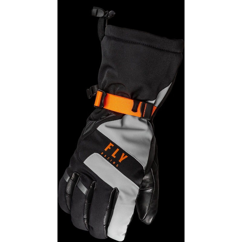 FLY RACING Highland Gloves Black/Grey/Orange 2x