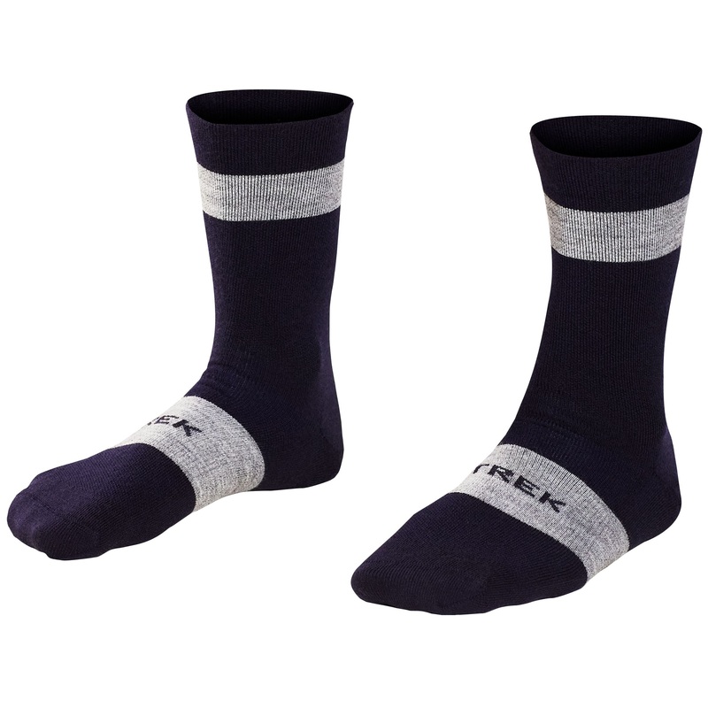 Sock Trek Race Merino Wool Crew XLarge(45-47+)Deep Dark Blue