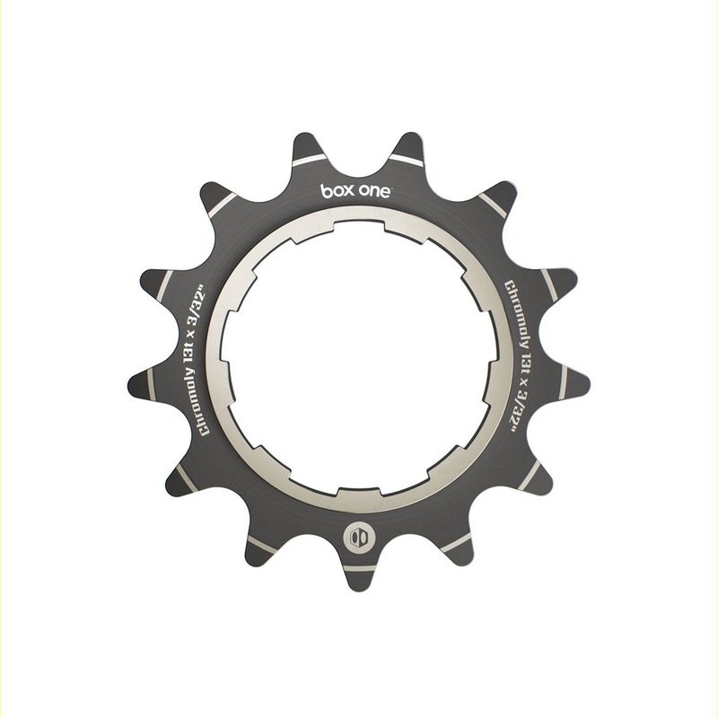 Box One 3/32″ CNC Crmo Cog-Black 13T