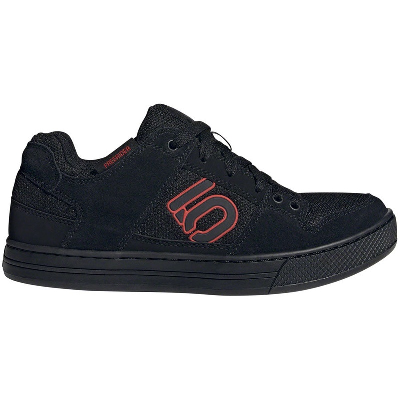 Five Ten Freerider Flat Shoes – Mens Core Black/Red/Gray Five 13