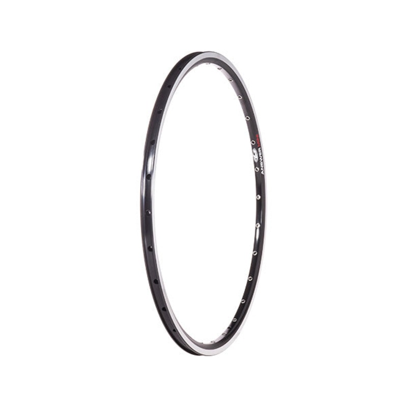 Answer Alumilite Mini Rim-Rear-28H-24×1 1/8″ Black