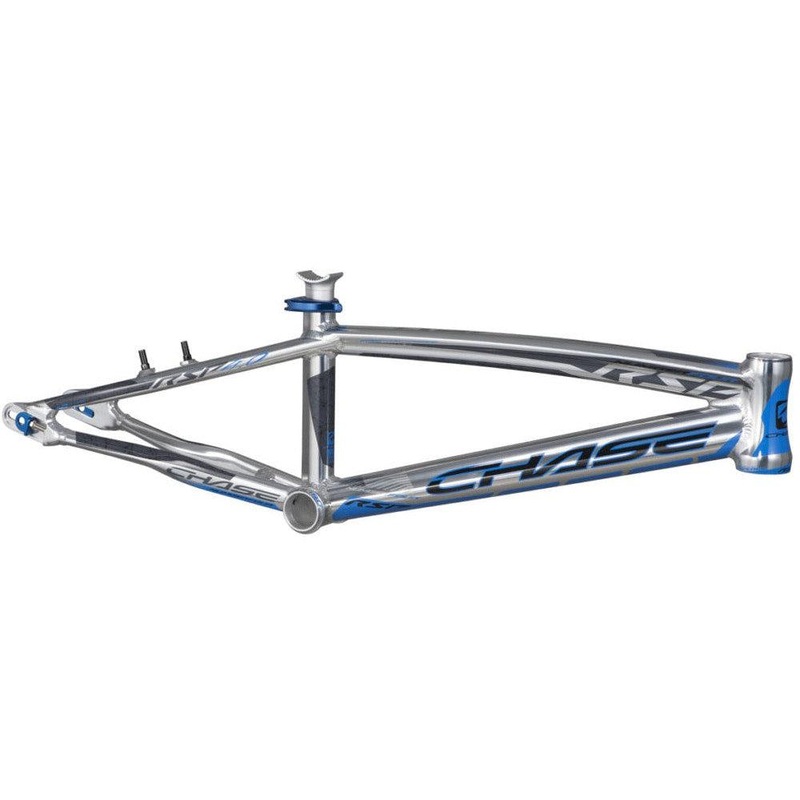 Chase BMX RSP 4.0 Frame Pro+ Cruiser 21.75TT Polished/Blue 21.75