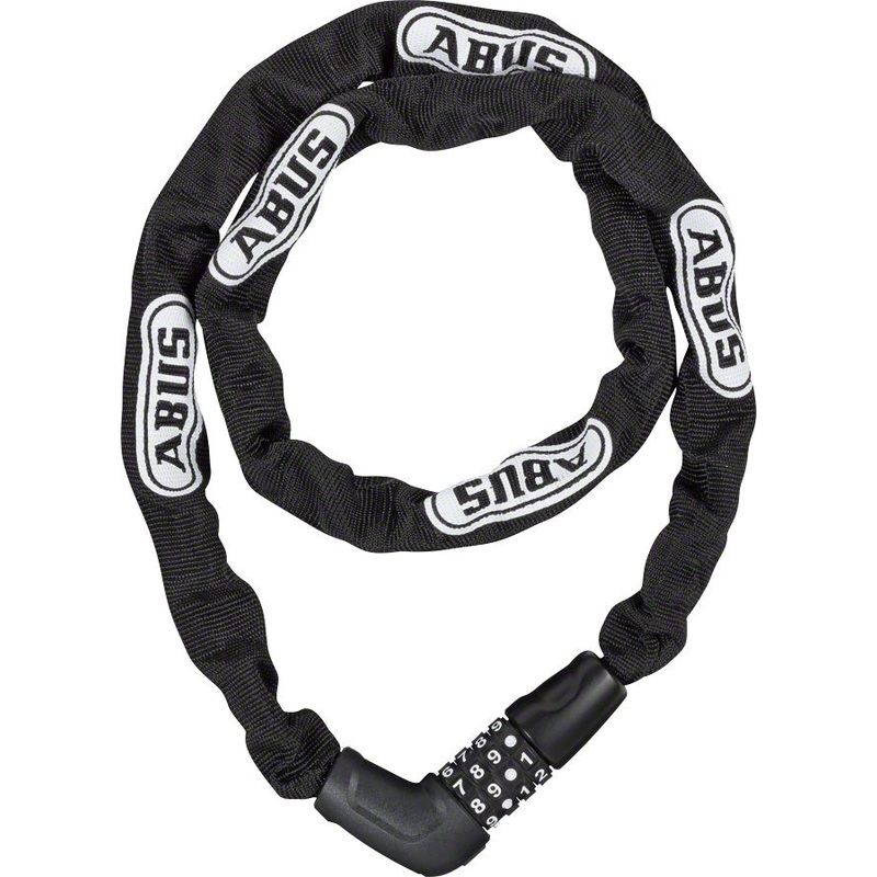 ABUS Steel-O-Chain 5805C Combination Lock: 110/5mm, Black