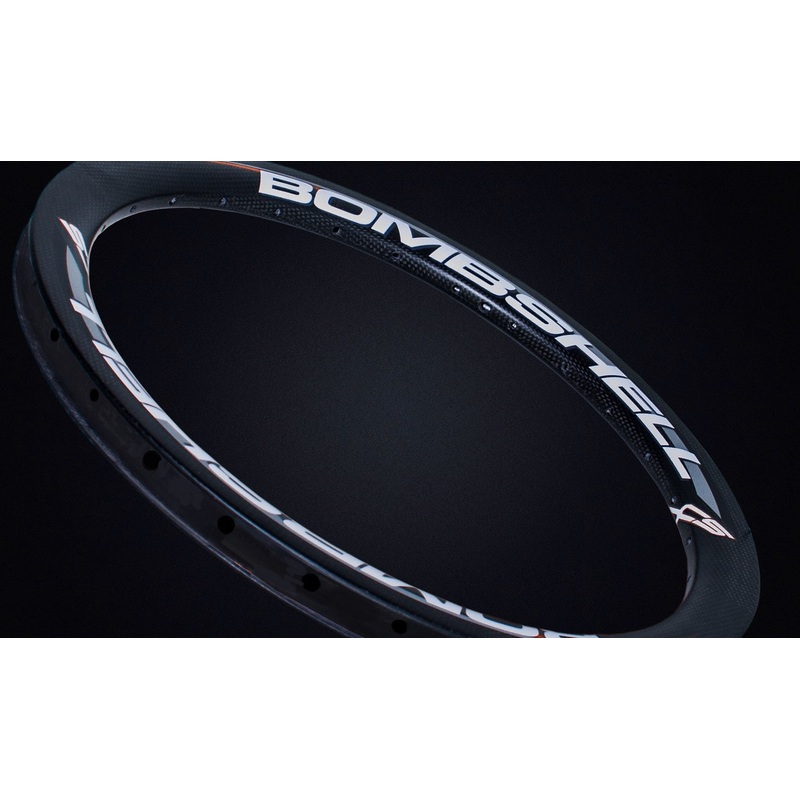Bombshell CS Carbon Pro BMX Front Rim – 28H 20×1.75″ Blue