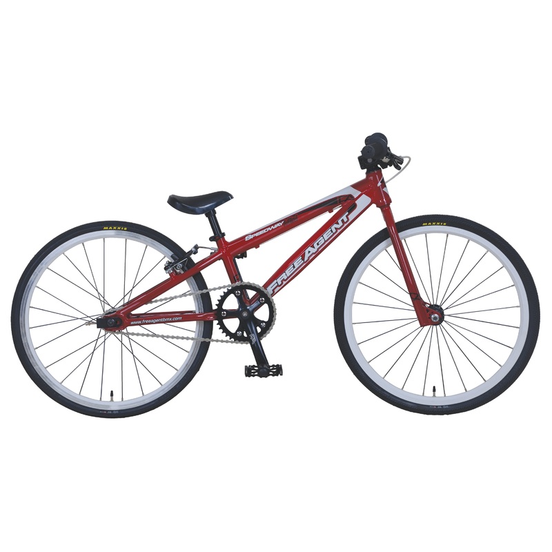 Free Agent Speedway Mini BMX Race Bike-Team Red