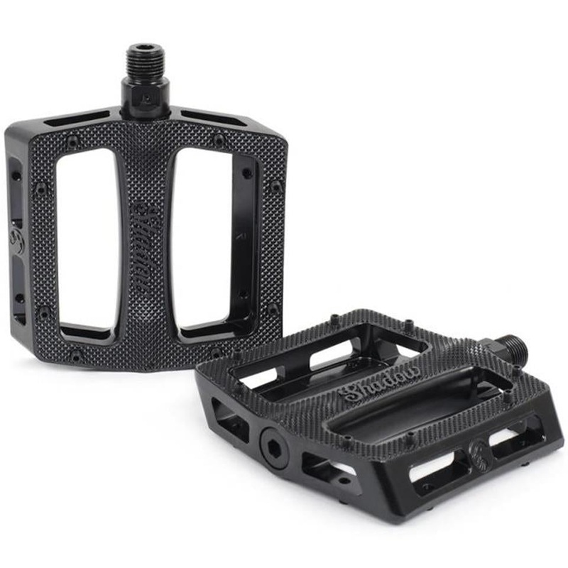 Shadow Metal Sealed Alloy Pedals Black