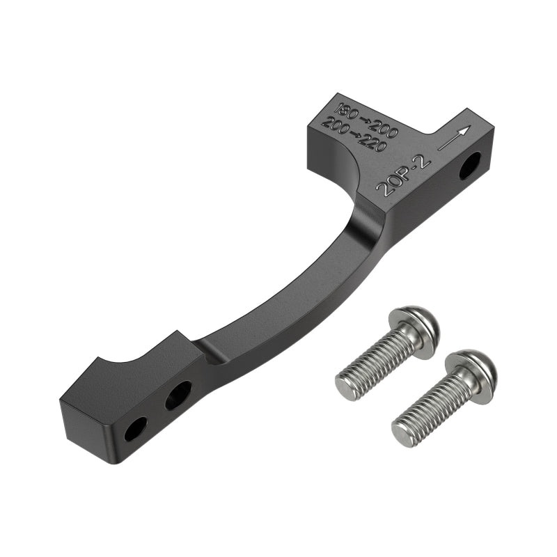 SRAM Post Bracket 20 P 2 Disc Brake Adaptor –  For 200mm 220mm Rotors Only Includes Bracket Stainless Steel Bolts