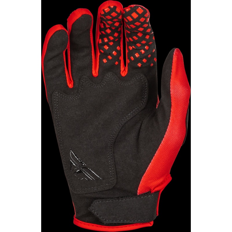 FLY RACING Kinetic Center Gloves Red/Black Xs