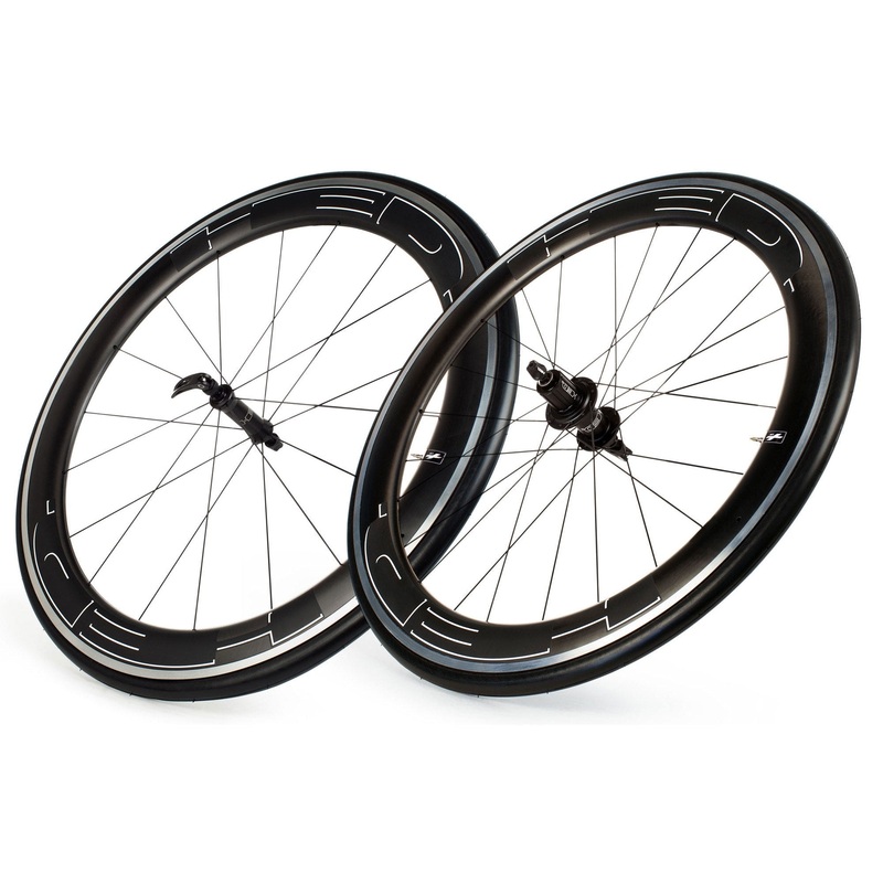 HED Jet RC6 Performance Rim Brake Tubeless Wheelset Black XDR Driver