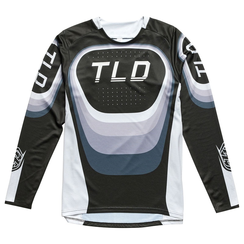 TLD Youth Sprint Jersey Reverb Black Reverb Black Youth XS