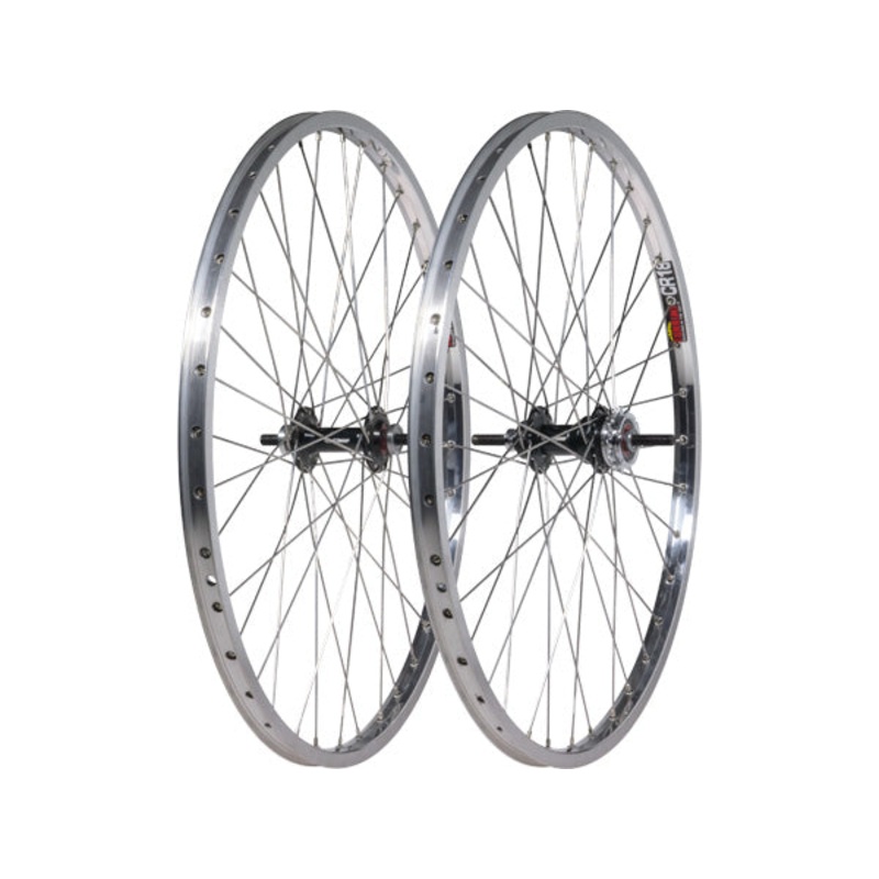 Black Ops Sun CR18 Rims Cassette Expert Plus Cruiser BMX Wheelset-24×1.50″ Black