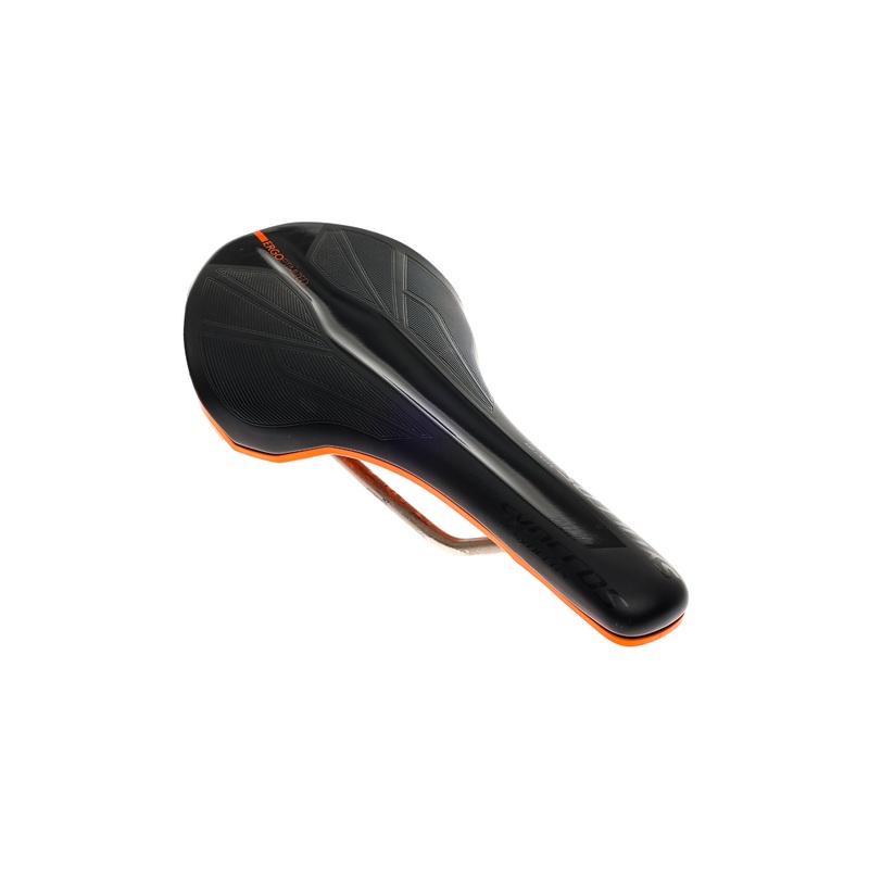 Syncros XM1.5 Saddle 132mm Steel Rails Black/Orange