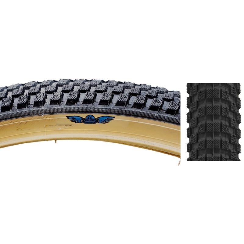 26×2.0 SE Racing Cub BMX Tire – Black w/ Skinwall w/ MPC compound