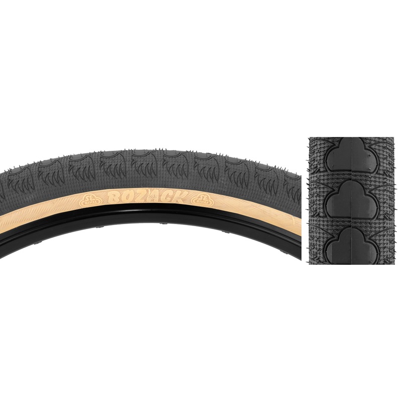 26×2.4 SE Racing Bozack BMX Tire – Black w/ Skinwall