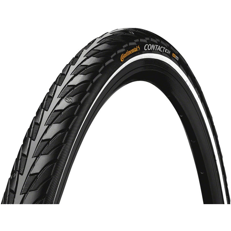 Continental Contact Tire – 20 x 1.75, Clincher, Wire, Black/Reflex, SafetySystem Breaker, E25