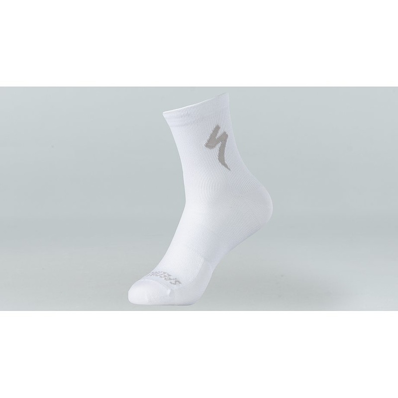 Specialized soft air mid logo sock white s