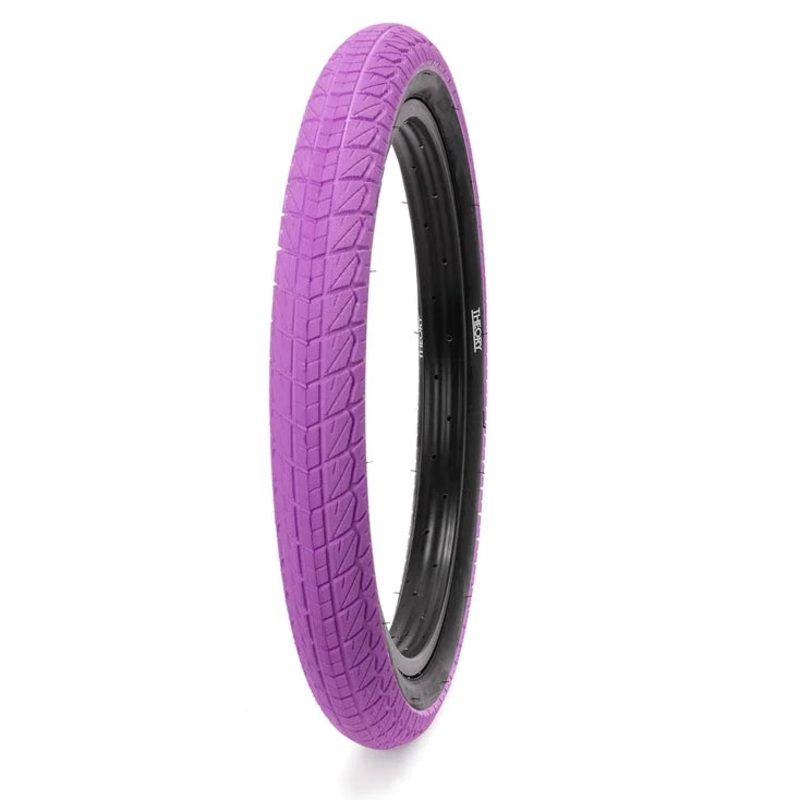 20×2.40 Theory Proven BMX Tire – Purple w/ Black Sidewall