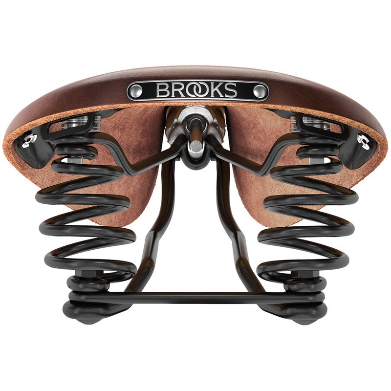 Brooks Flyer Saddle – Steel, Antique Brown