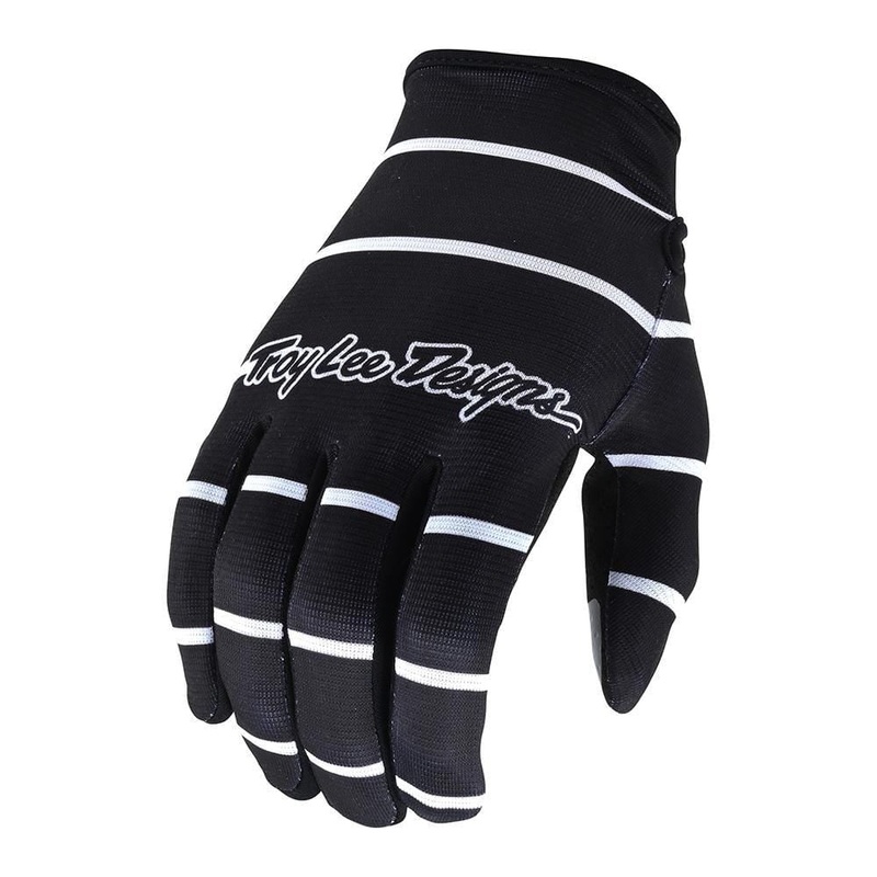 Flowline Stripe Bike Gloves Small Black