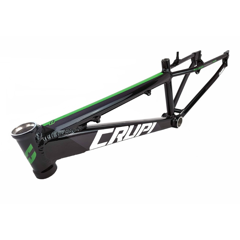 Crupi Catalina 24″ Mini Cruiser Race Frame Black White w/some Black