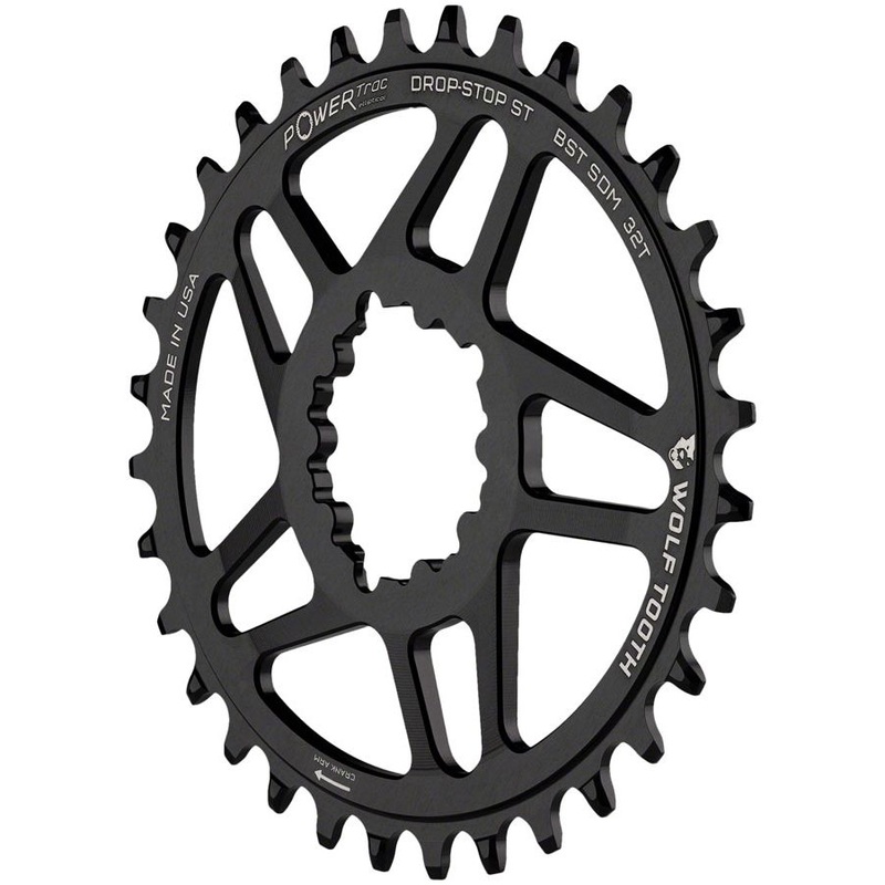 3-Bolt Direct Mount Chainring for Hyperglide+ Chain – Direct Mount Chainring Direct Mount Chainring – 30t, SRAM Direct Mount, For SRAM 3-Bolt Boost, Requires 12-Speed Hyperglide+ Chain, Black
