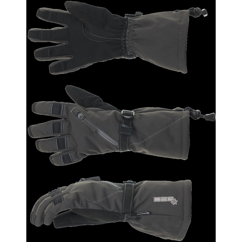 DSG Craze 5.0 Glove Charcoal Black Xs Charcoal X-Small