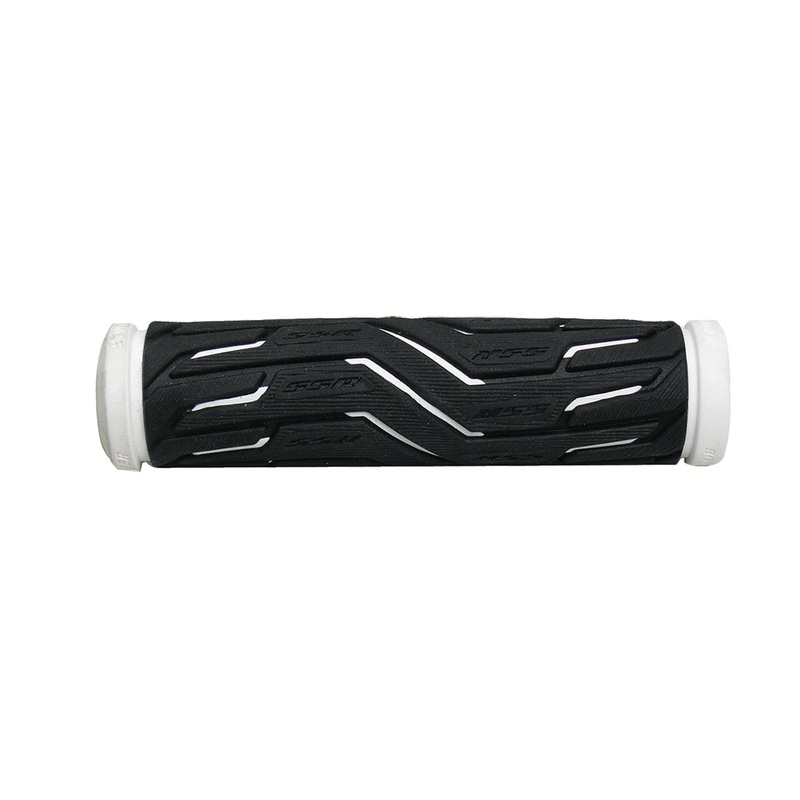 Grip Bontrager SSR Closed End 130mm Black/White Ends